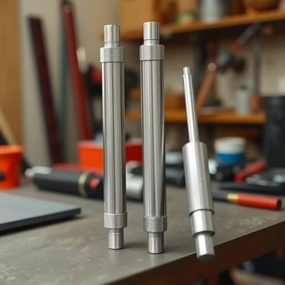 Quality  Customized CNC Turning Parts Stainless Steel Drone Shaft Nickel Plating factory